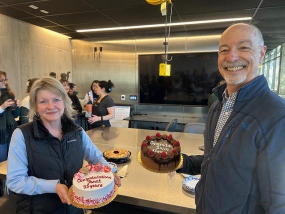 Janet Germeraad and Dave Hurley