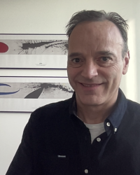 Photo of Horacio at his office