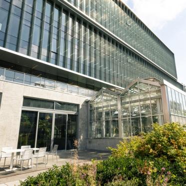 Exterior of UW biology building